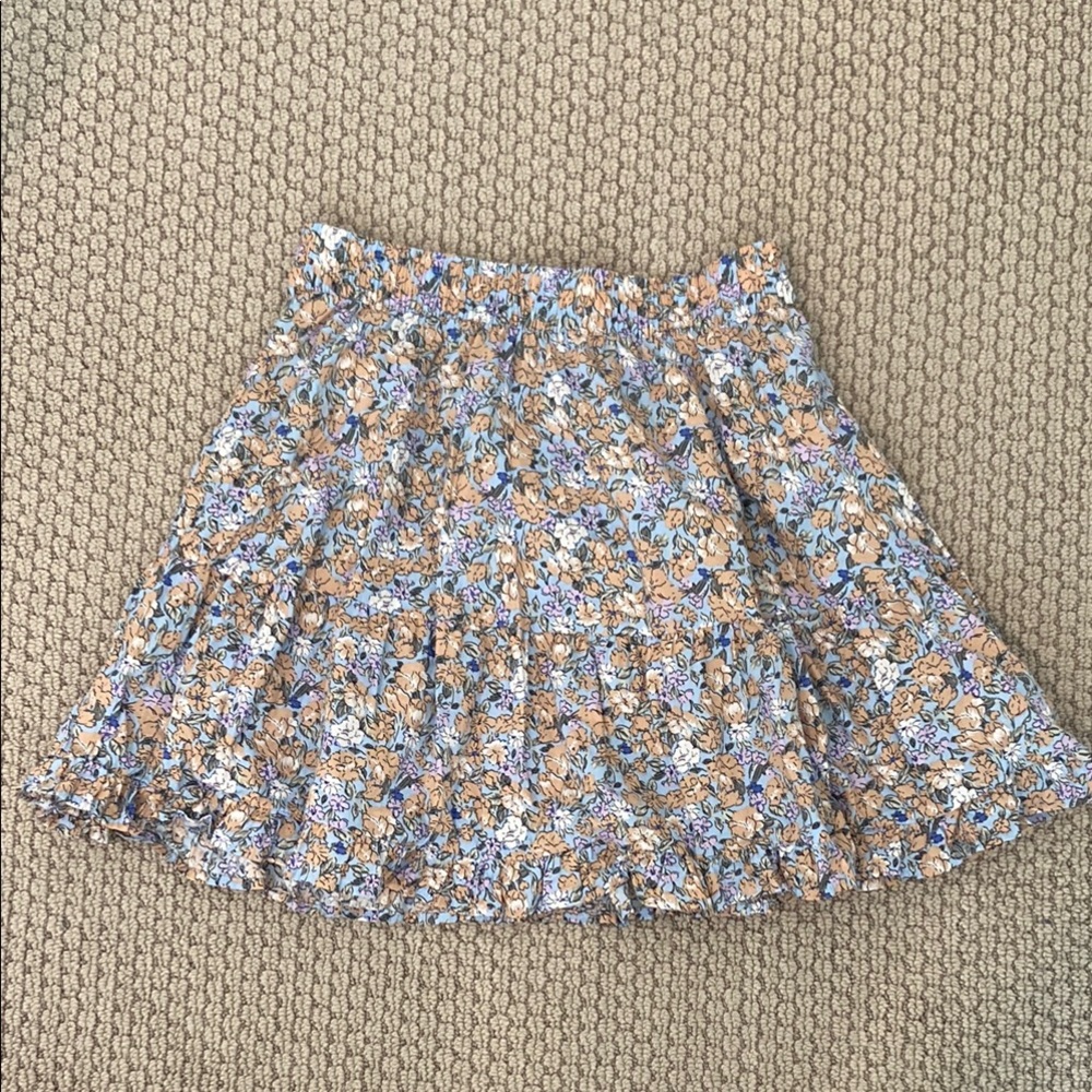 Vero Moda Floral Print Skater Skirt, size S - Picture 2 of 6